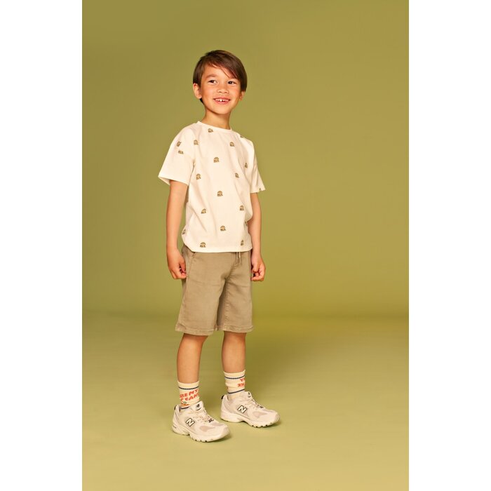 Stains & Stories boys t-shirt short sleeve Off-White
