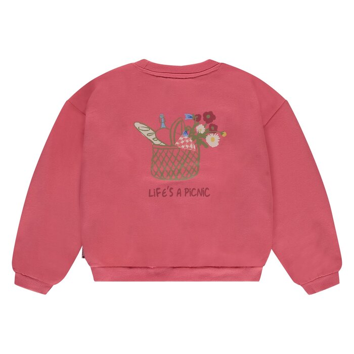Stains & Stories girls sweatshirt Pink