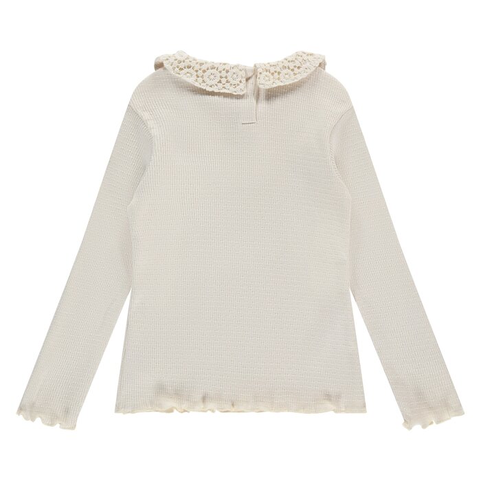 Stains & Stories girls t-shirt long sleeve Ivory