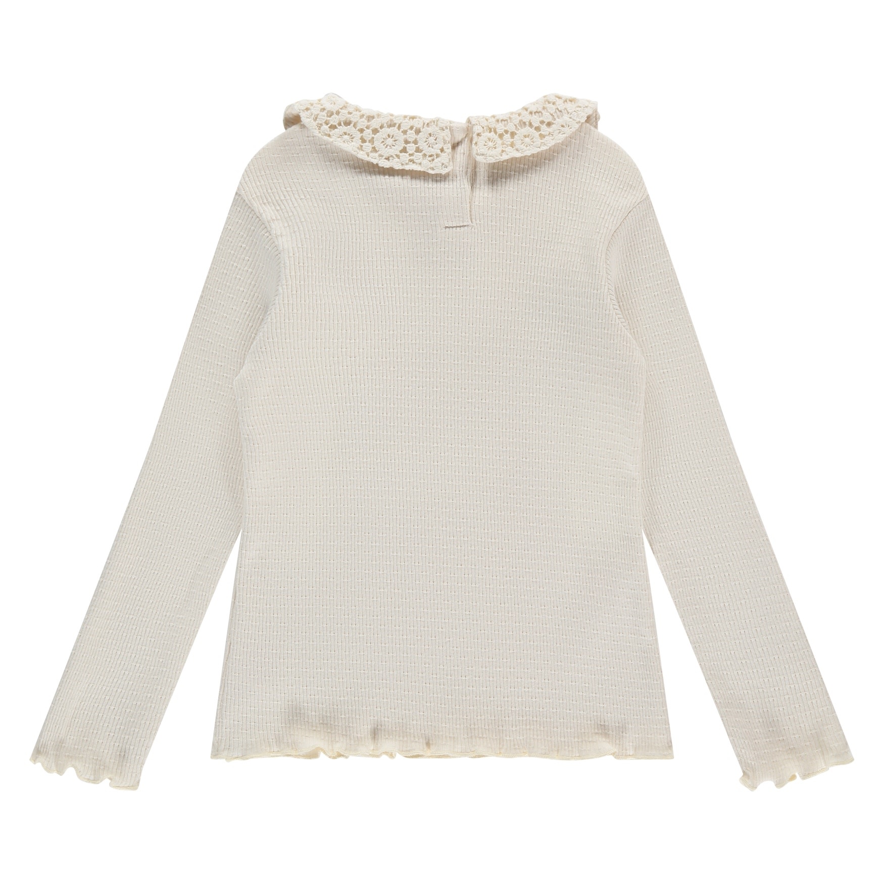 Stains & Stories girls t-shirt long sleeve Ivory