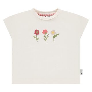 Stains & Stories girls t-shirt short sleeve Ivory