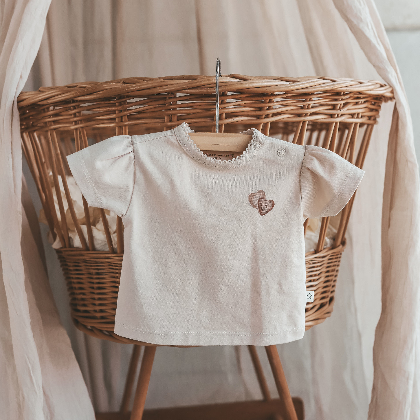 Your Wishes Single Jersey | Shortsleeve Oyster Gray