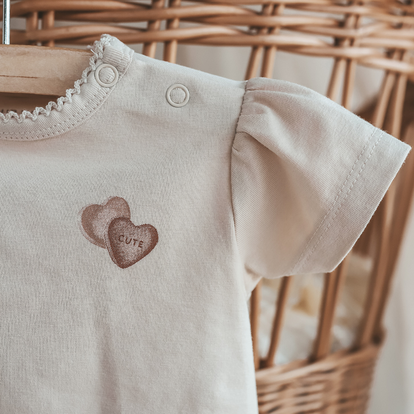 Your Wishes Single Jersey | Shortsleeve Oyster Gray