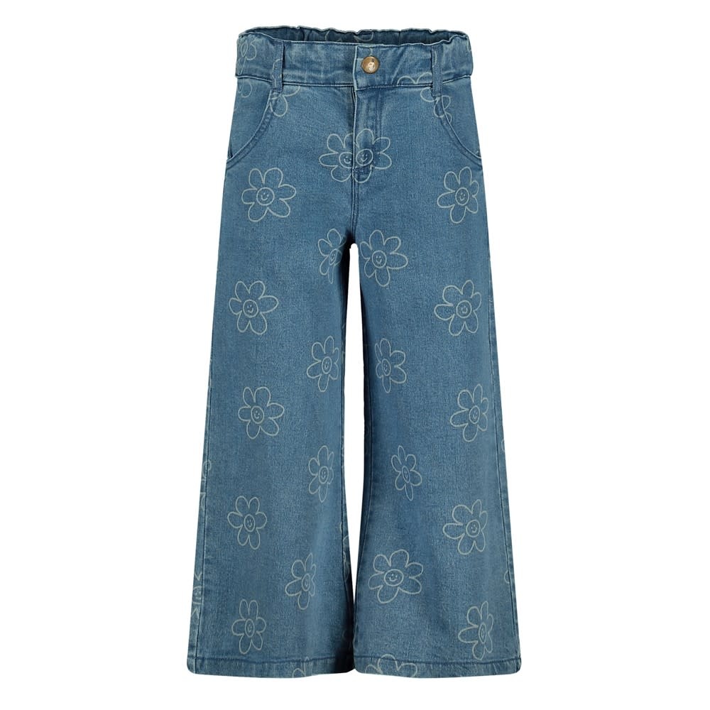 Jubel Jeans wide leg AOP L.blauw denim - Rolling into Spring