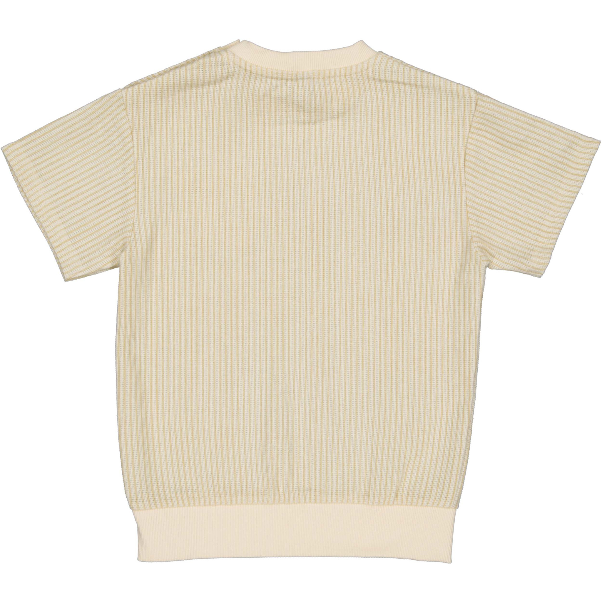 Levv Shirt LS262BENICO AOP Off White Stripe