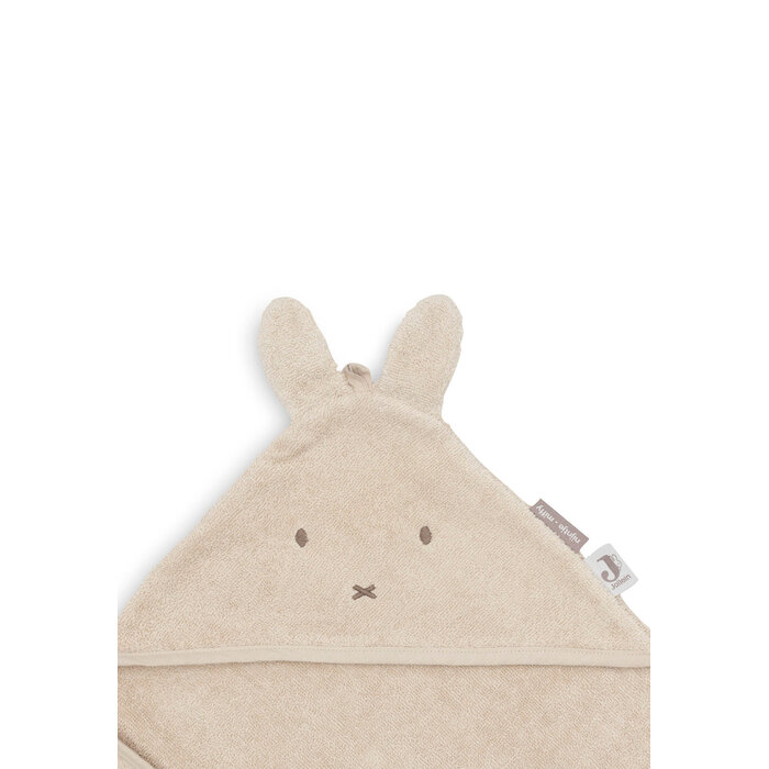 Jollein Badcape Badstof 75x75cm Miffy Warm Sand