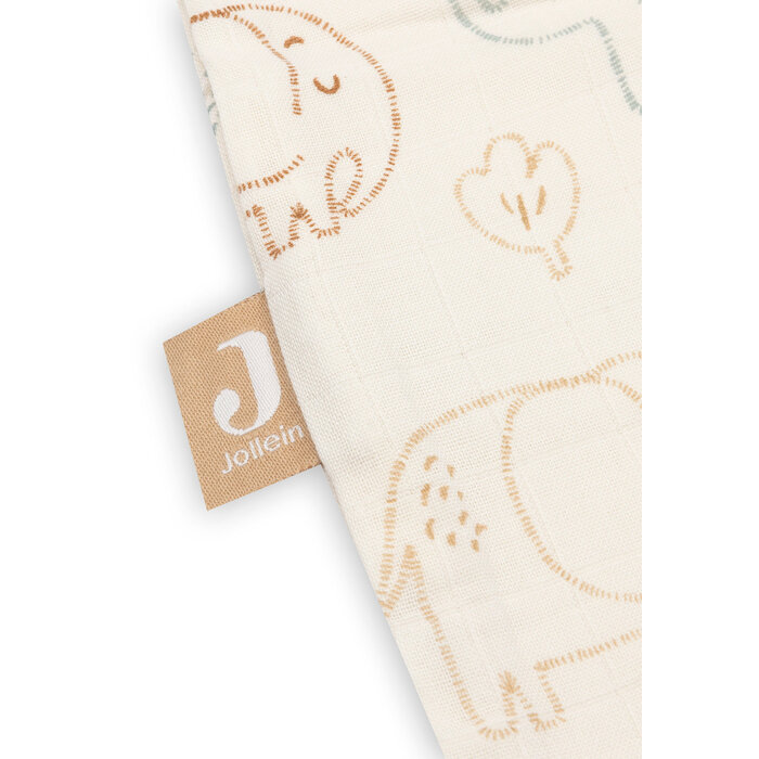 Jollein Slaapzak Hydrofiel 70cm Elephant Tales