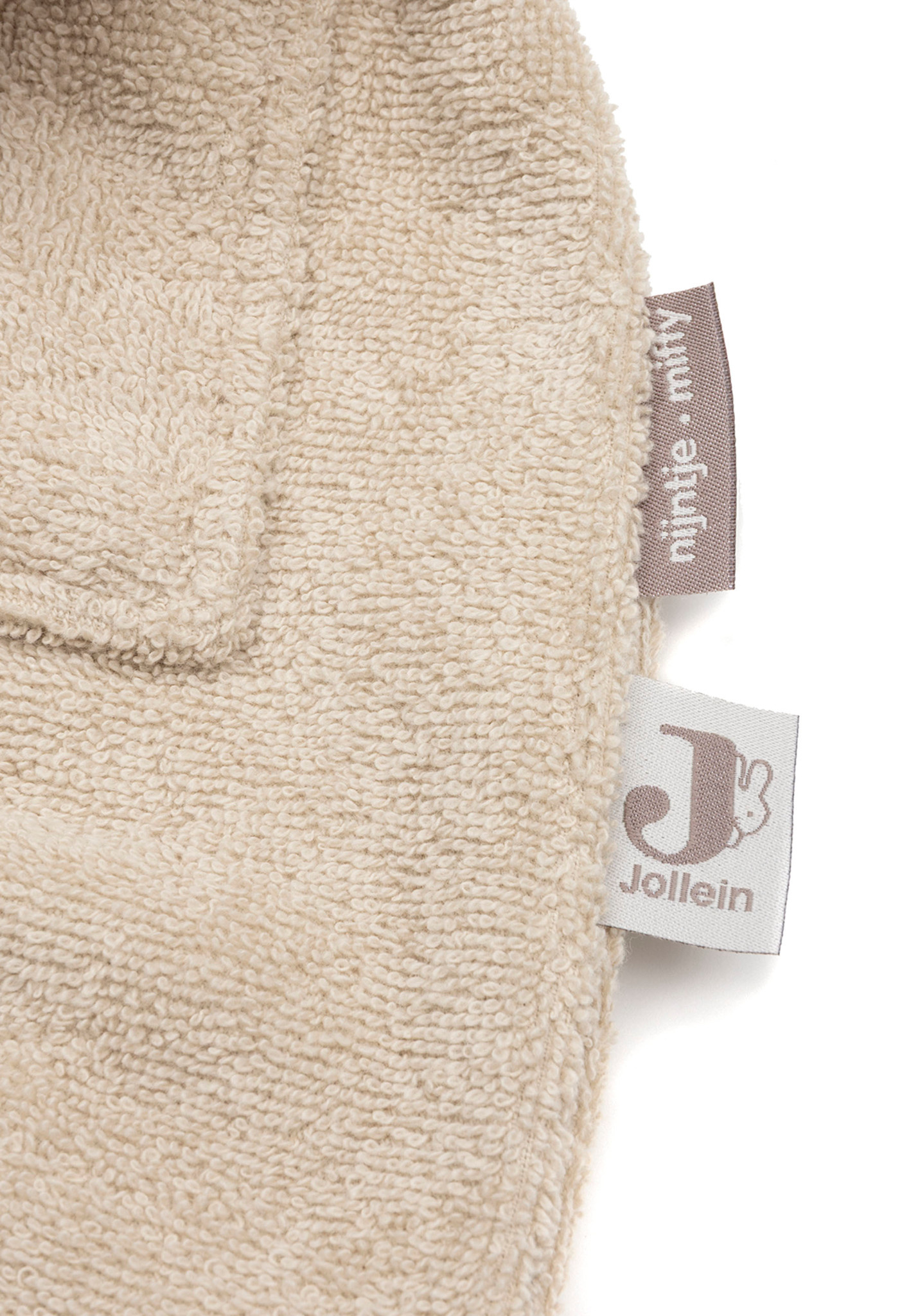 Jollein Badjas Badstof 1-2 jaar Miffy Warm Sand