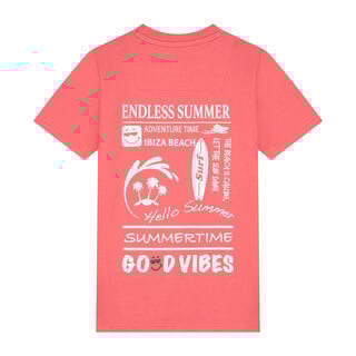 Skurk T-shirt Tan Raspberry