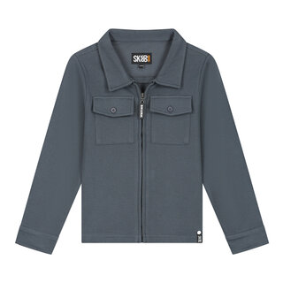 Skurk Zip overshirt Silly grey