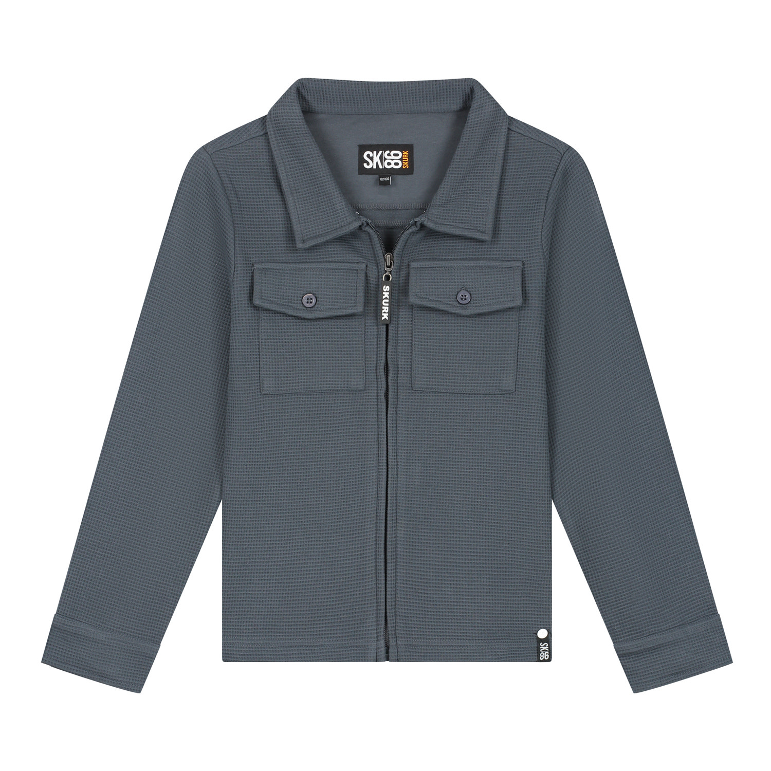 Skurk Zip overshirt Silly grey