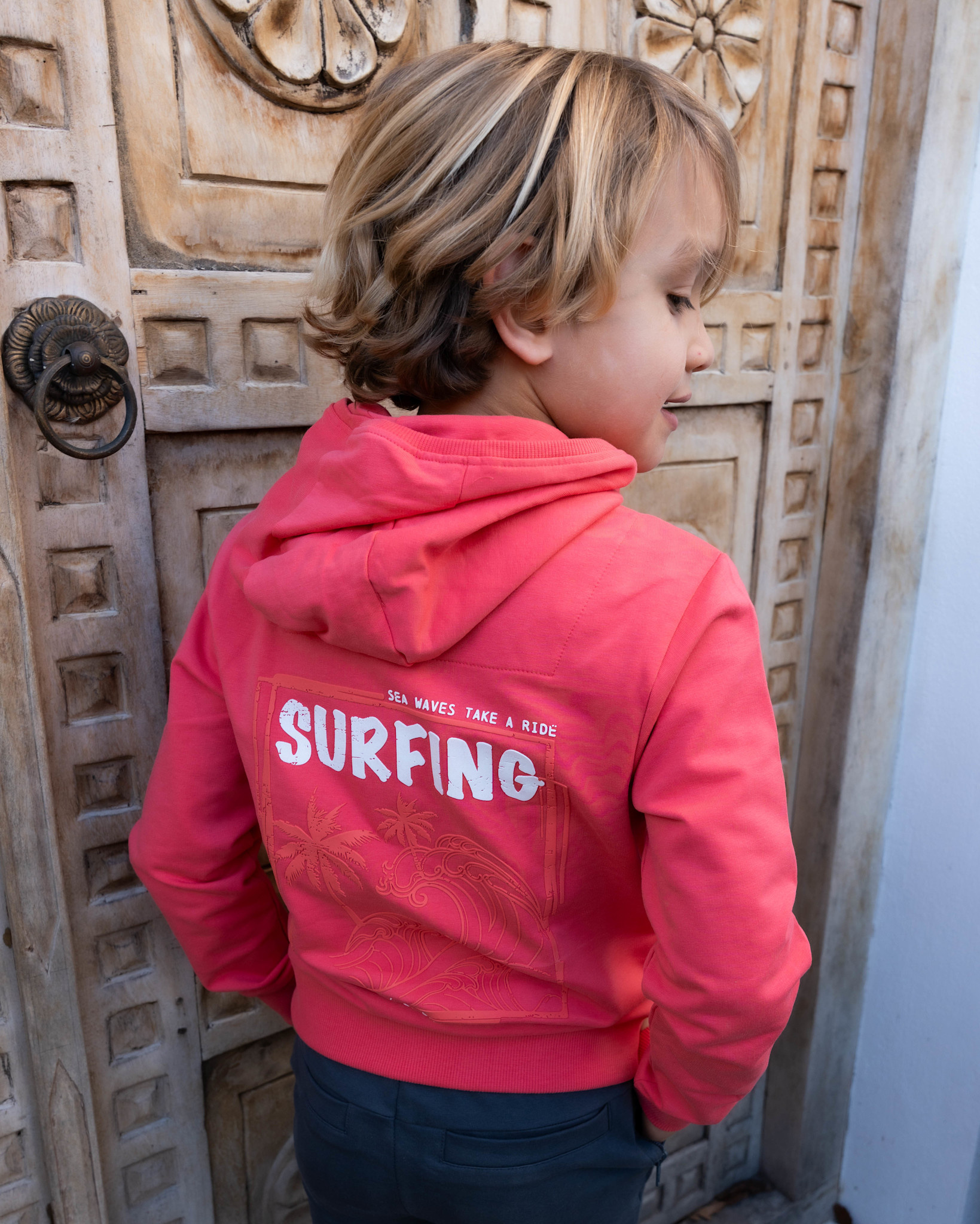 Skurk Hoodie Saav Raspberry