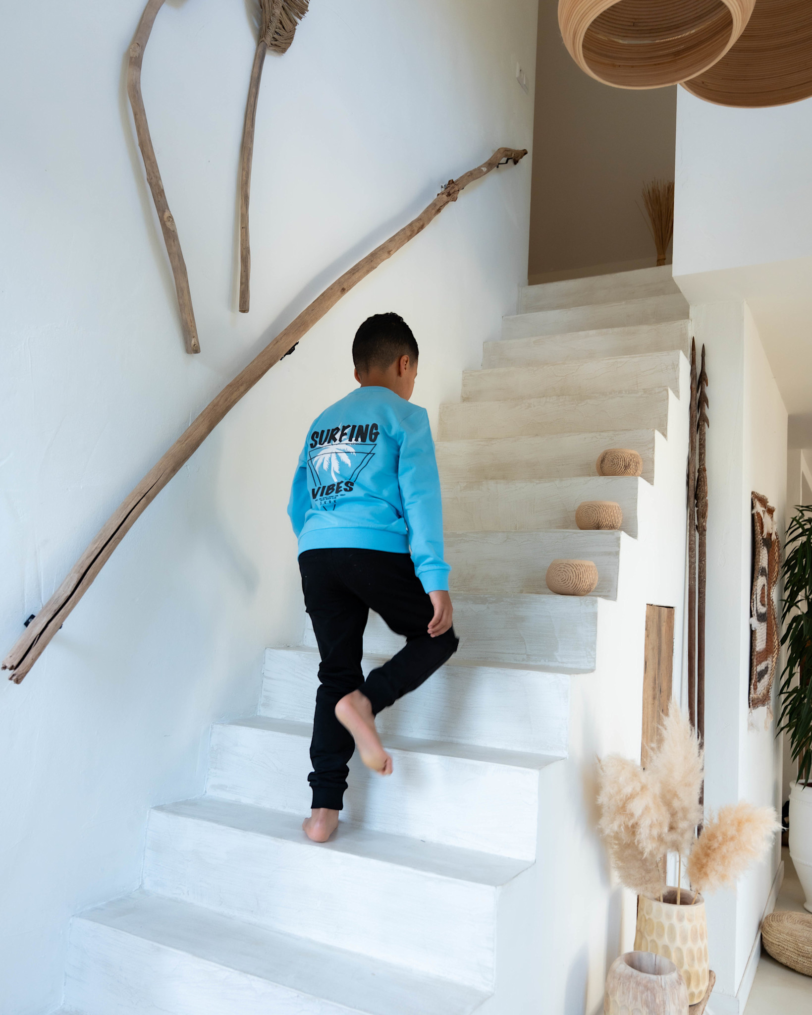 Skurk Sweater Saba Baby Blue