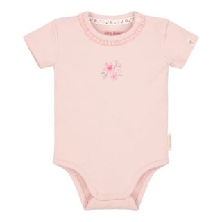 Little Dutch Romper korte mouw roze Blossom