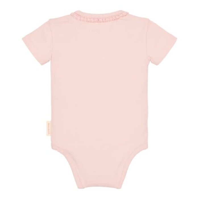 Little Dutch Romper korte mouw roze Blossom