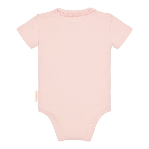 Little Dutch Romper korte mouw roze Blossom