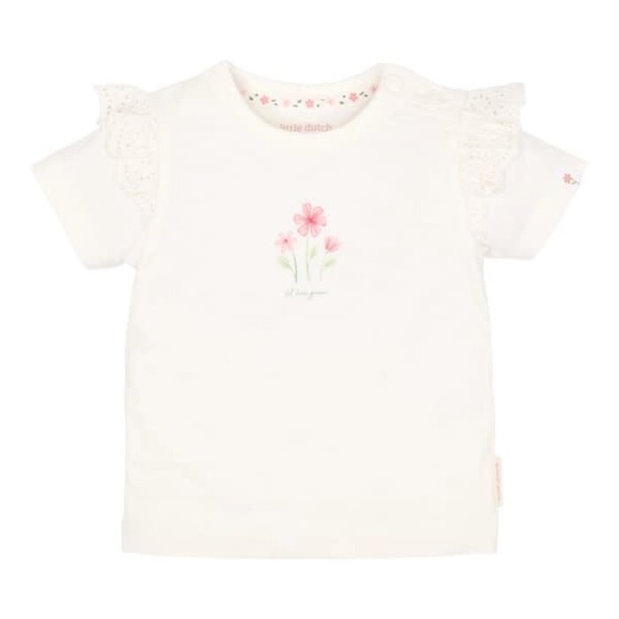 Little Dutch T-shirt korte mouw wit