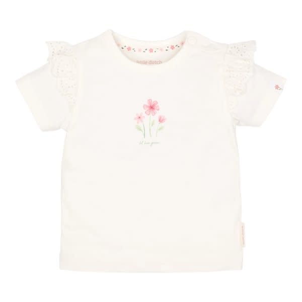 Little Dutch T-shirt korte mouw wit