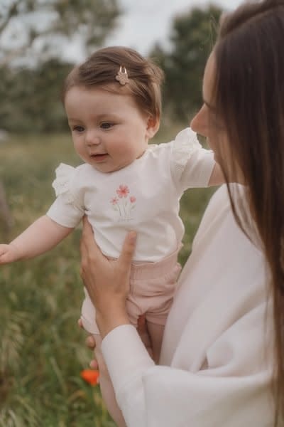 Little Dutch T-shirt korte mouw wit