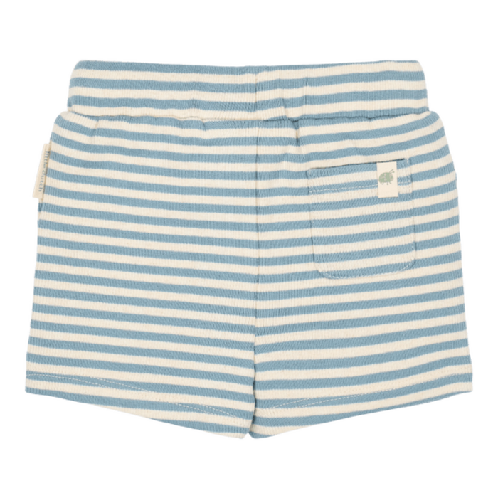 Little Dutch Korte broek blauw Stone Blue stripe
