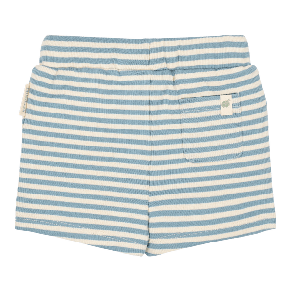 Little Dutch Korte broek blauw Stone Blue stripe