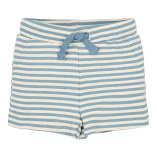 Little Dutch Korte broek blauw Stone Blue stripe