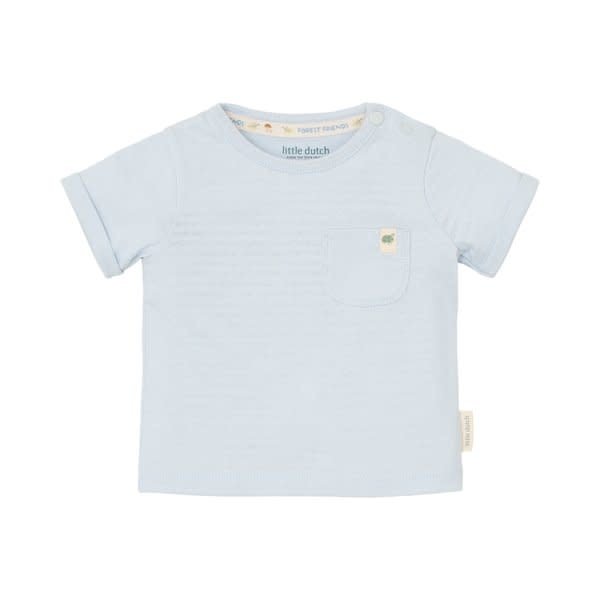 Little Dutch T-shirt korte mouw blauw Baby Blue