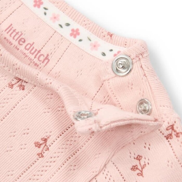 Little Dutch T-shirt korte mouw roze Fairy Flowers