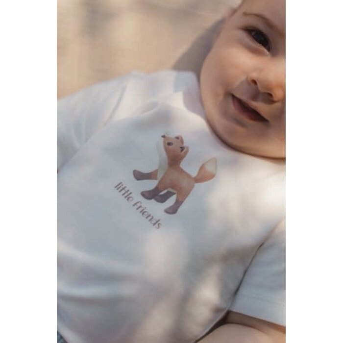 Little Dutch T-shirt korte mouw wit Snow White