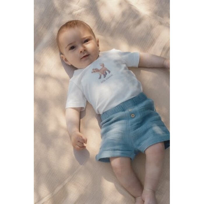 Little Dutch T-shirt korte mouw wit Snow White