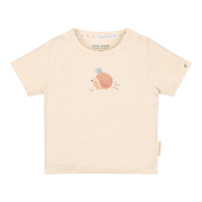 Little Dutch T-shirt korte mouw zand Sand Melee