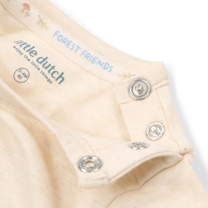 Little Dutch T-shirt korte mouw zand Sand Melee