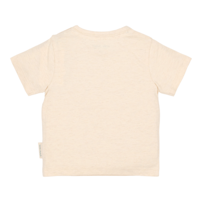 Little Dutch T-shirt korte mouw zand Sand Melee