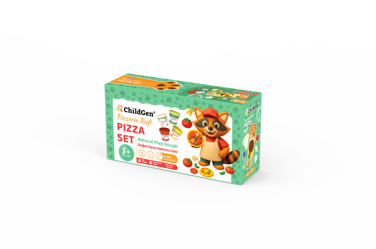ChildGen PLAY DOUGH PAW PALS SERIES – PIZZA SET