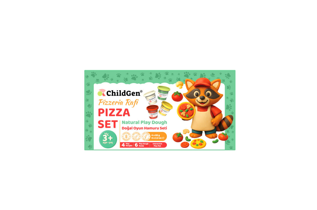 ChildGen PLAY DOUGH PAW PALS SERIES – PIZZA SET