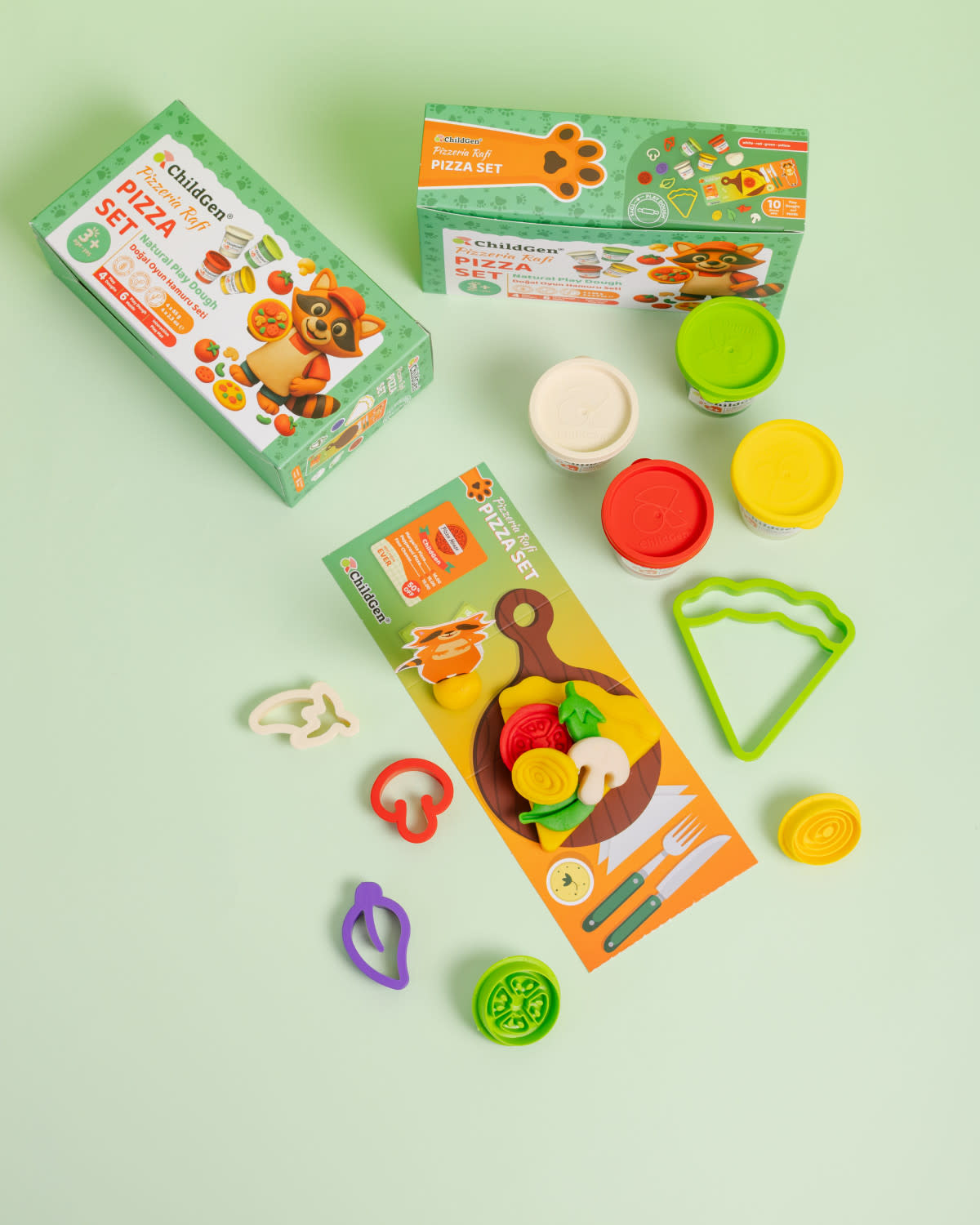 ChildGen PLAY DOUGH PAW PALS SERIES – PIZZA SET