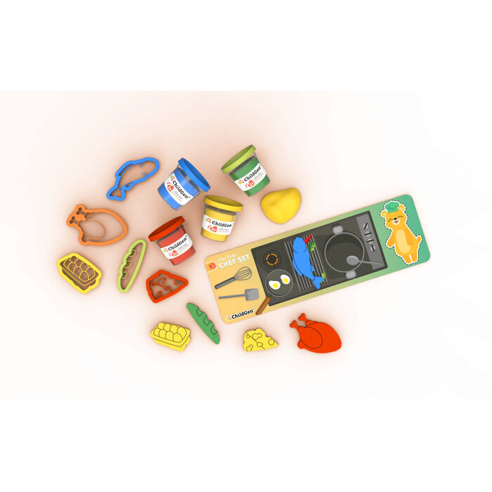 ChildGen PLAY DOUGH PAW PALS SERIES – CHEF SET