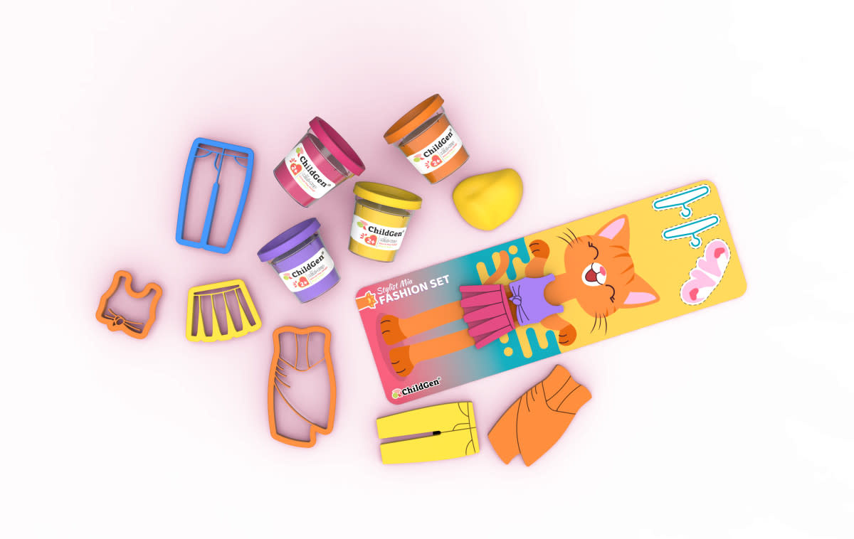 ChildGen PLAY DOUGH PAW PALS SERIES – FASHION SET