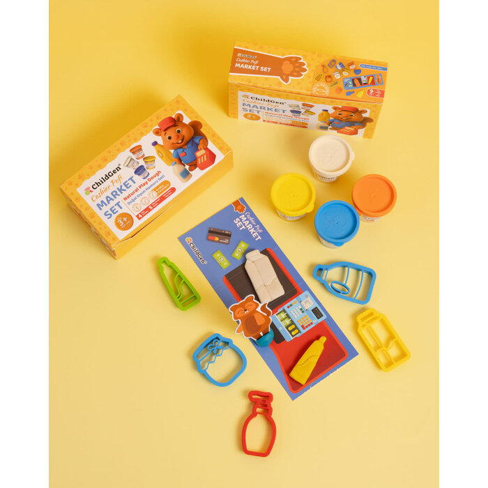 ChildGen PLAY DOUGH PAW PALS SERIES – MARKET SET