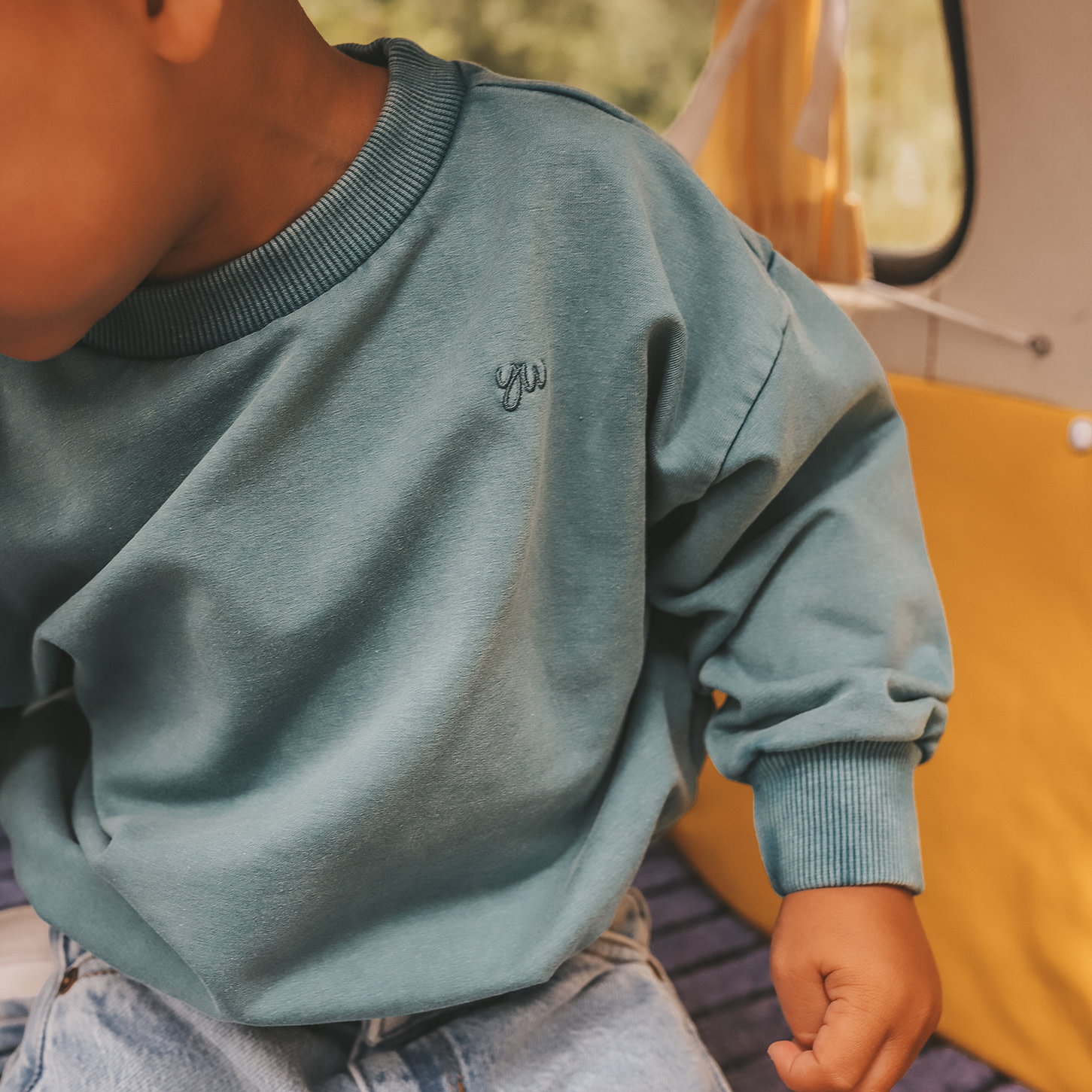 Your Wishes Garment Dye | Wide Sweater Dragonfly