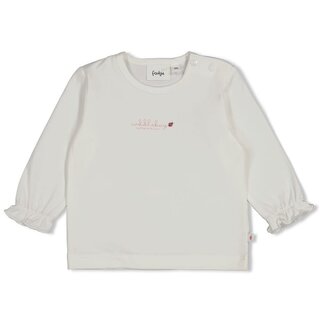 Feetje Longsleeve Offwhite - Ladybug