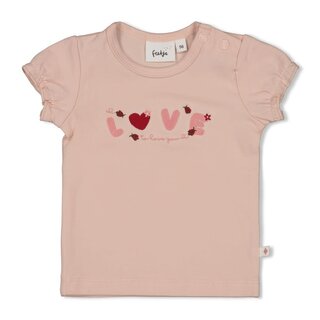 Feetje T-shirt l.Roze - Ladybug