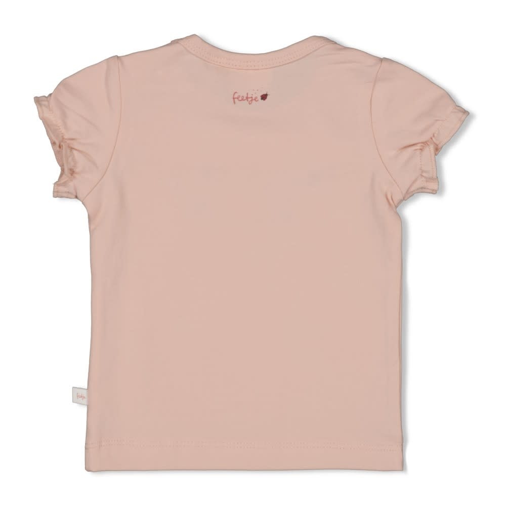 Feetje T-shirt l.Roze - Ladybug