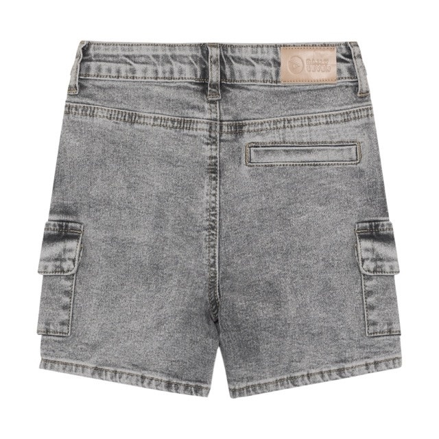 Daily7 Denim Cargo Shorts Grey Denim