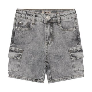 Daily7 Denim Cargo Shorts Grey Denim