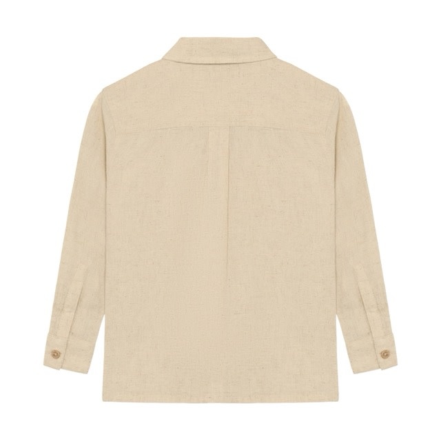 Daily7 Shirt Longsleeve Linen Sandshell