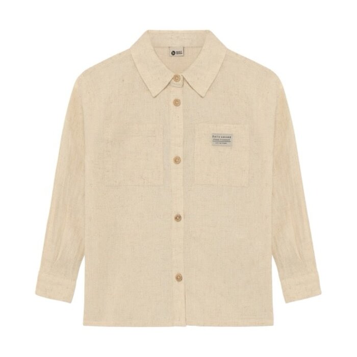 Daily7 Shirt Longsleeve Linen Sandshell