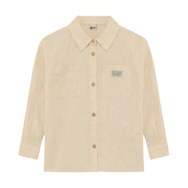 Daily7 Shirt Longsleeve Linen Sandshell