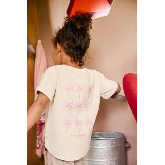 Daily7 T-shirt Backprint Sandshell