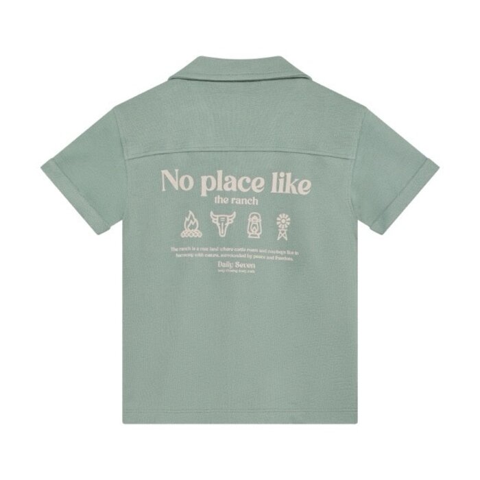 Daily7 T-shirt Fancy Polo Green Milieu